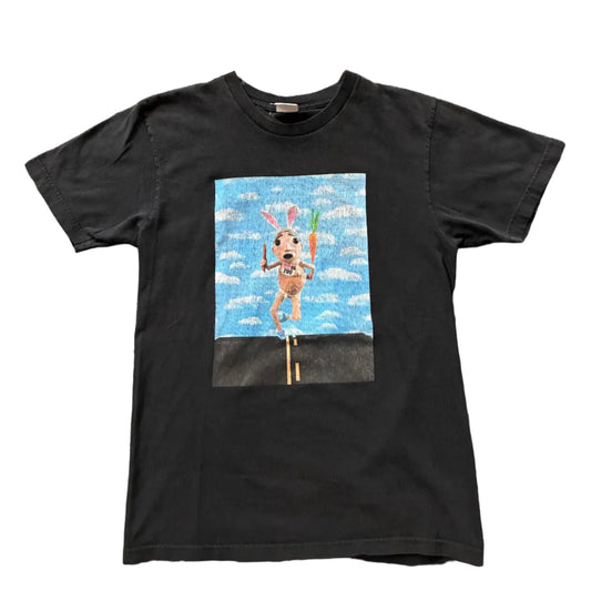 USED Supreme Bunny Carrot Tee Black