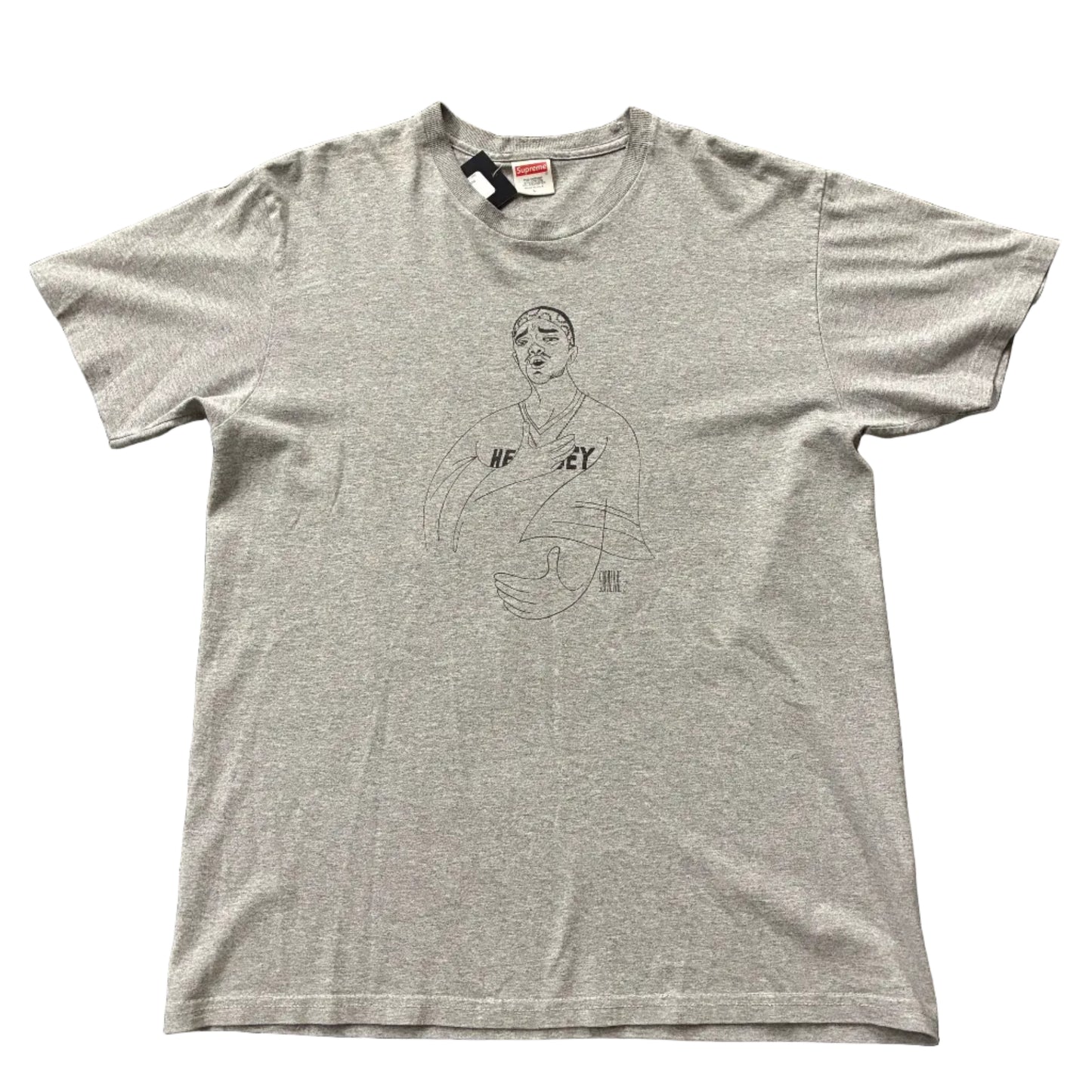 USED Supreme Hipee Tee Grey