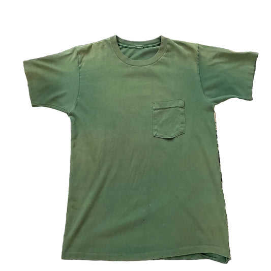 Vintage Pocket Tee Green