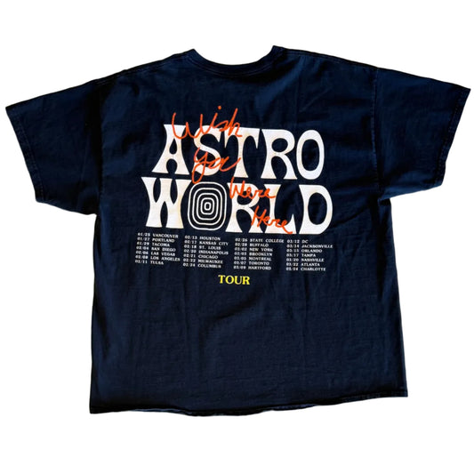 USED Travis Scott Astroworld Tee