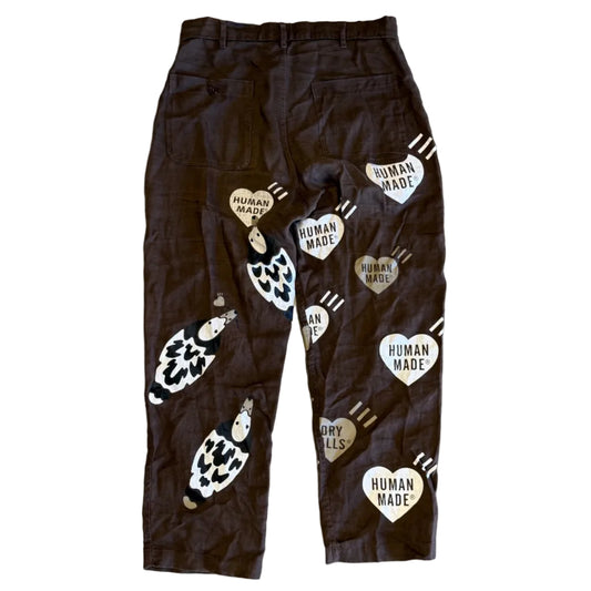 USED Human Made Linen Deck Pants