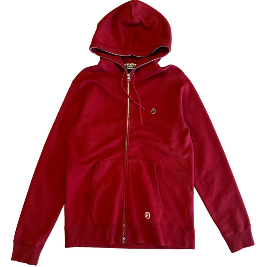 USED BAPE Head One Point Full Zip Hoodie