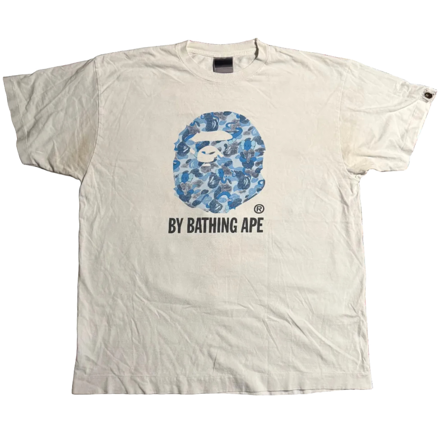USED Bape x KAWS Big Head Tee