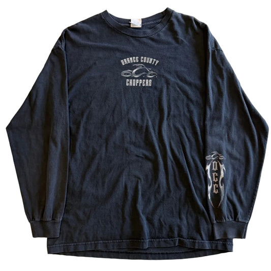 USED OC Choppers Sleeve Hit LS Tee
