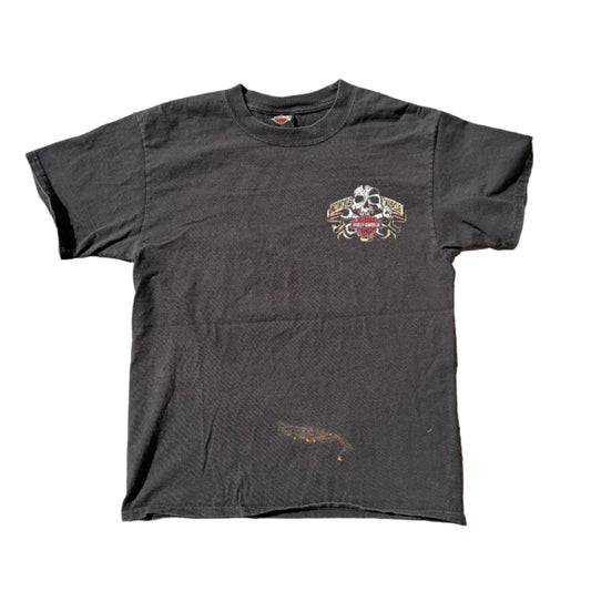 Vintage Harley Davidson Cajun Tee Black