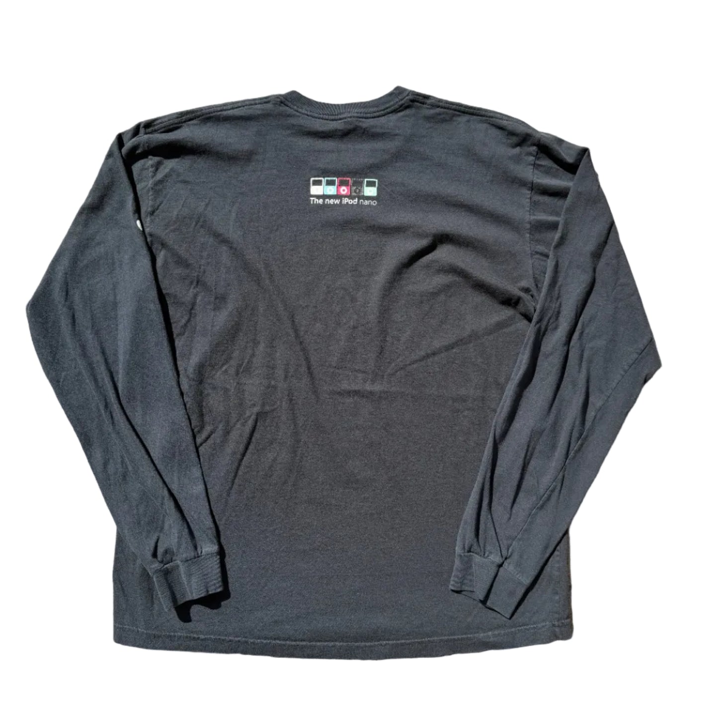 Vintage Apple iPod Nano Launch LS Tee Black