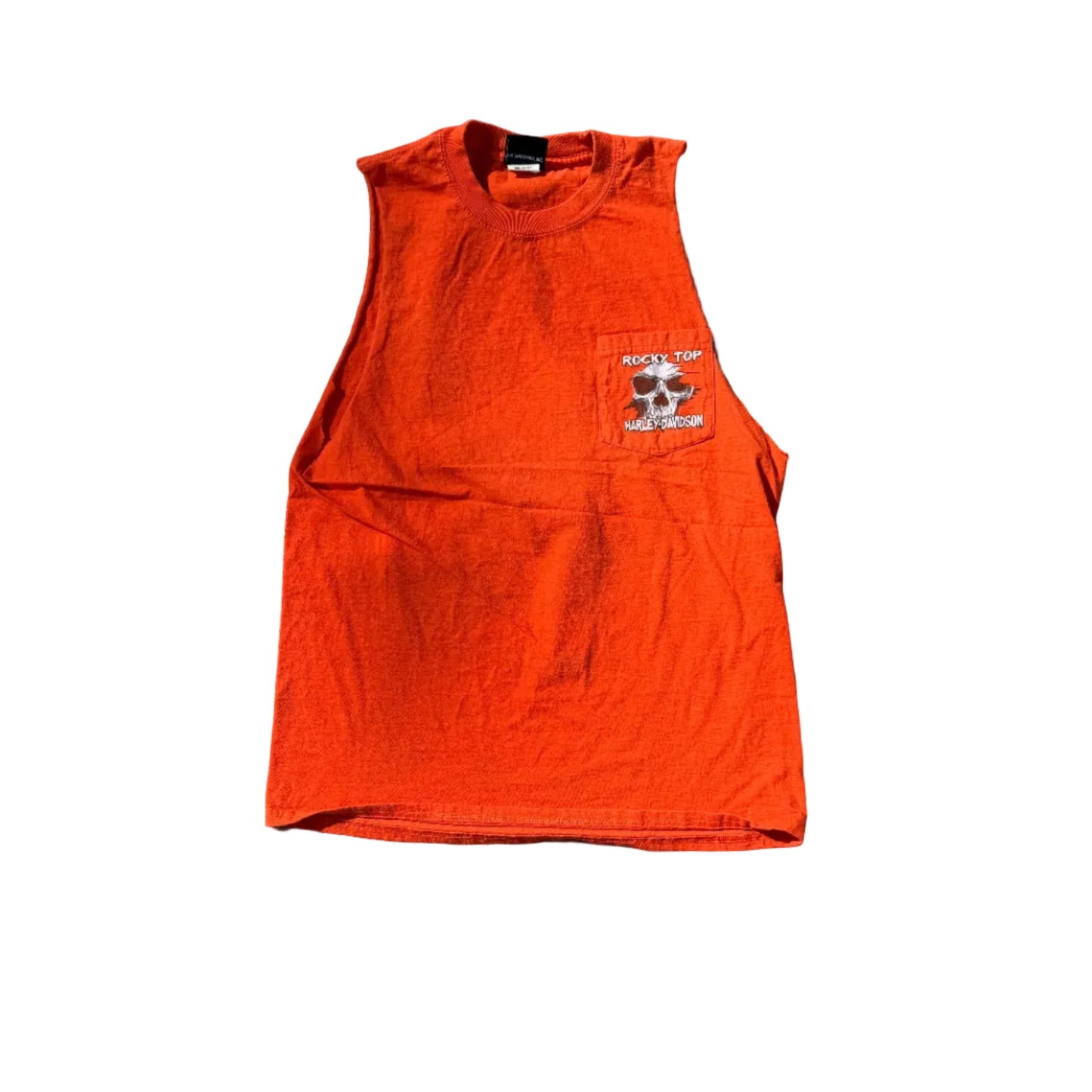 Vintage Harley Rocky Top Cutoff Tee