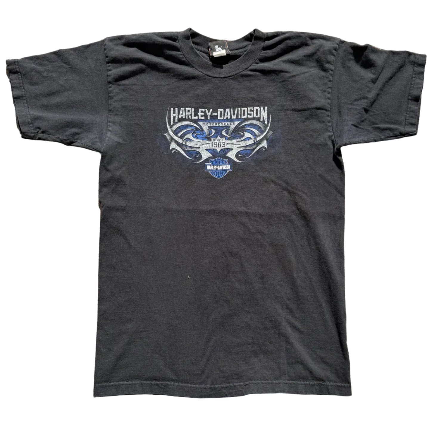 Vintage Harley Montana Tee Black