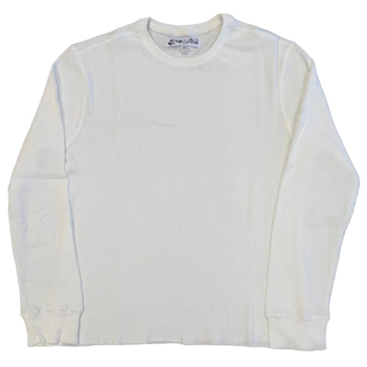 Grounded Blanks Thermal LS White