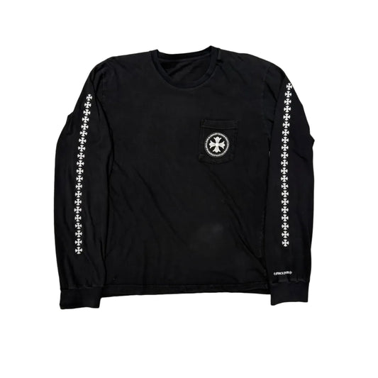 USED Chrome Hearts Seal Stamp Long Sleeve