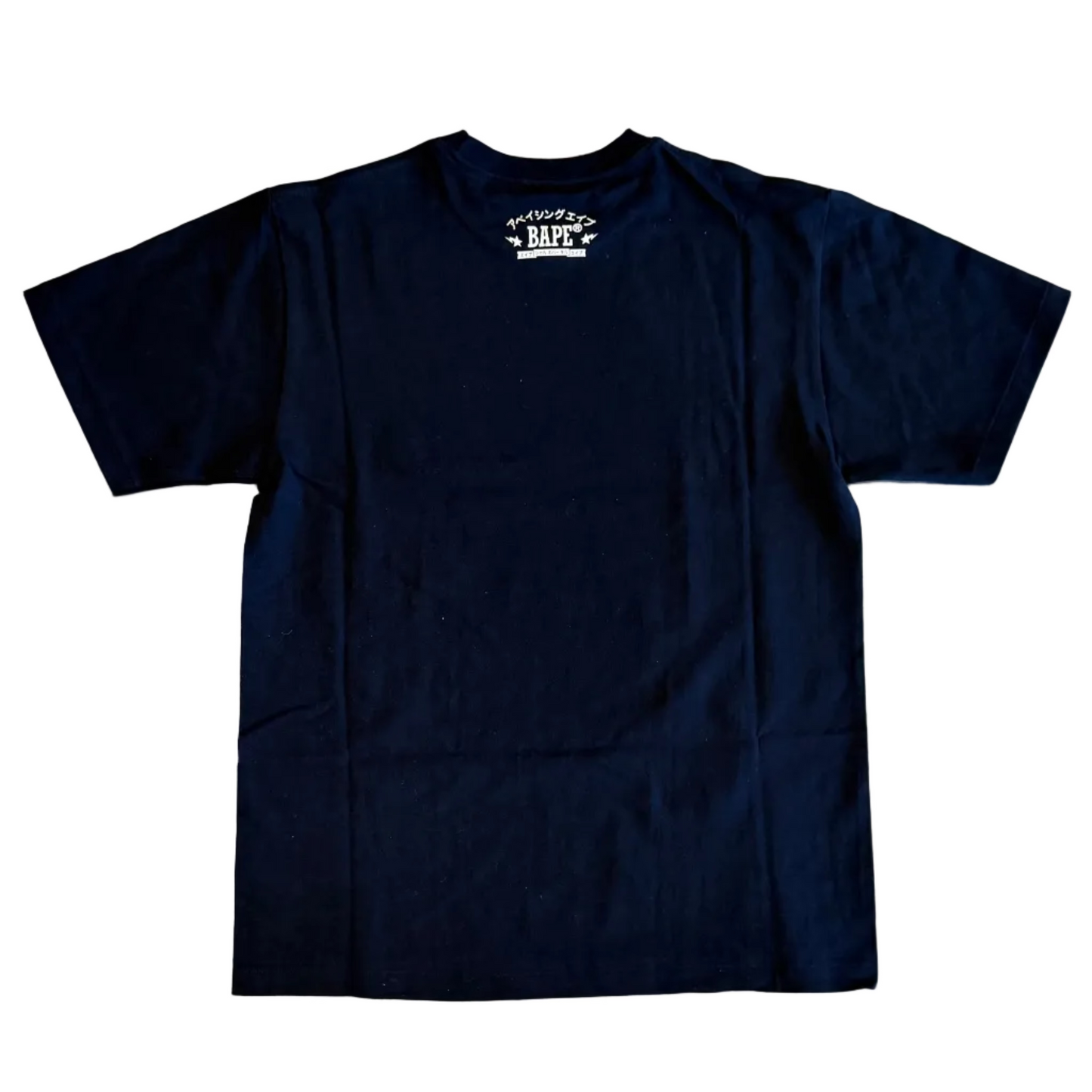 BAPE Japan Big Ape Head City Tee Navy