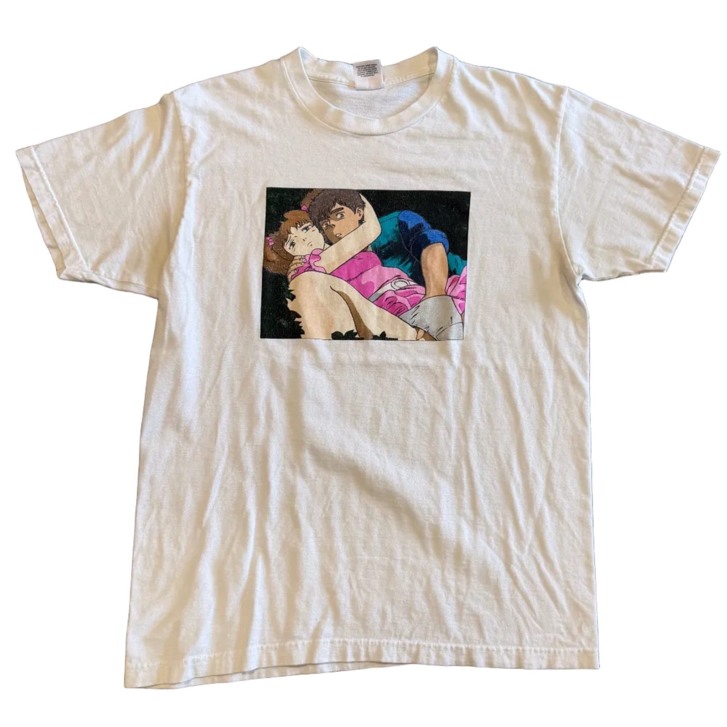 USED Supreme Toshio Maeda Overfiend Date Tee White