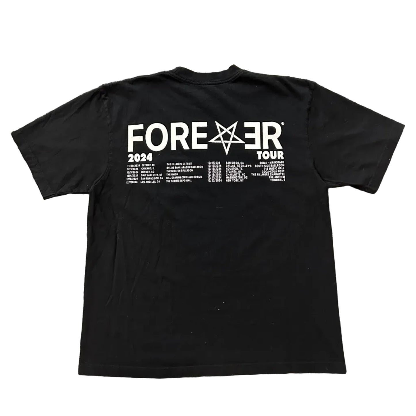 USED Destroy Lonely Forever Tee Black