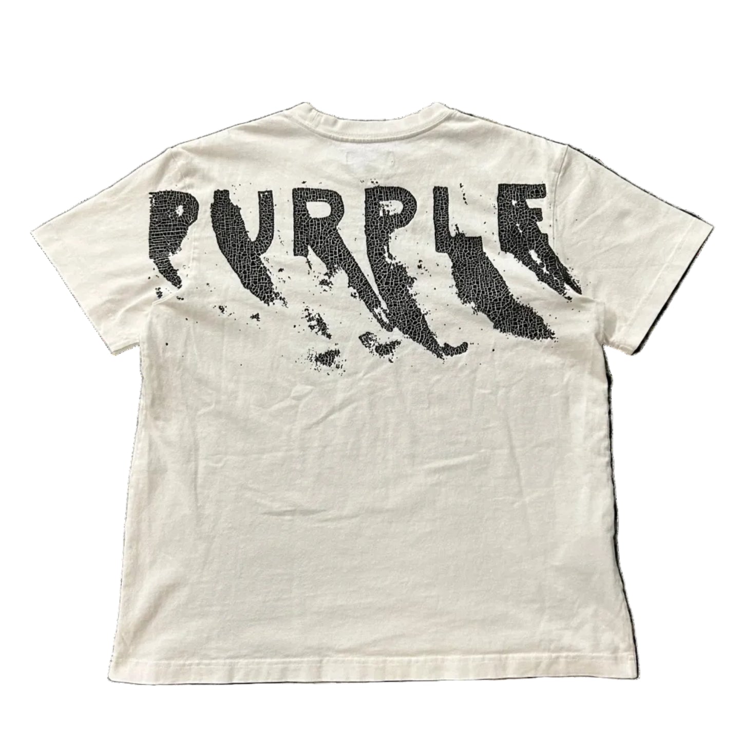 USED Purple Brand Tee White