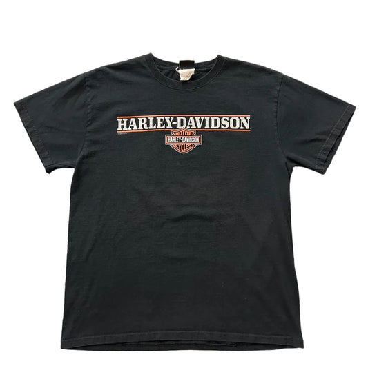Vintage 2013 Harley Golden Spike Tee Black