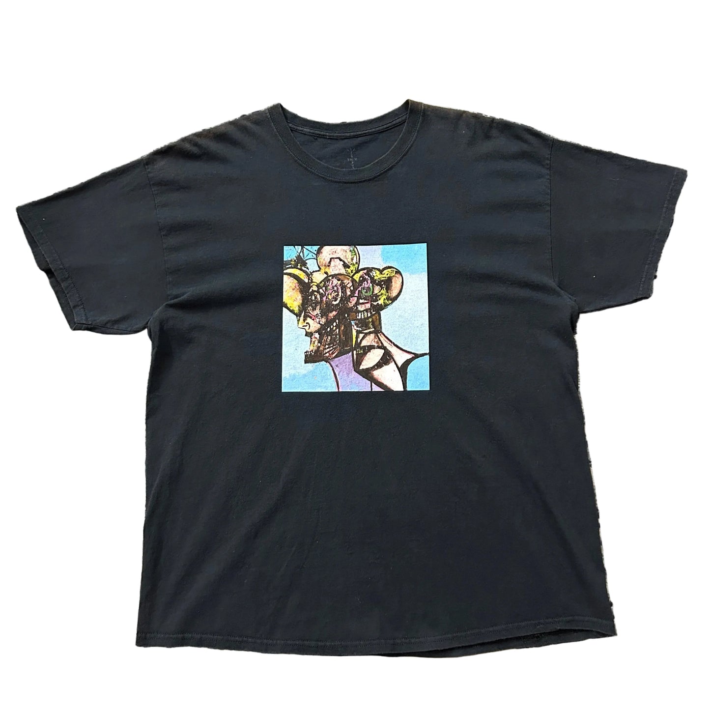 USED Travis Scott Franchise Tee Black