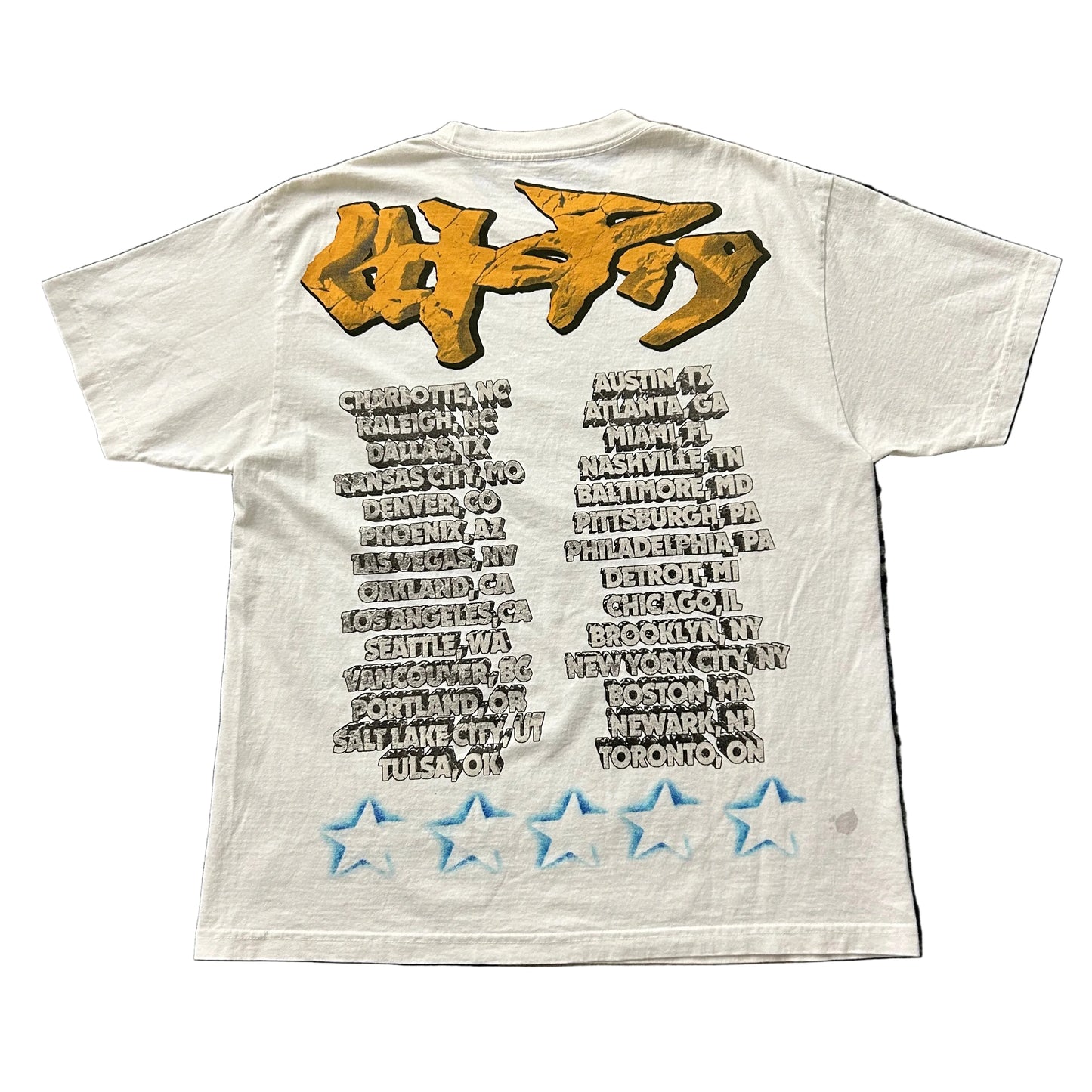 USED Travis Utopia Circus Tee Cream