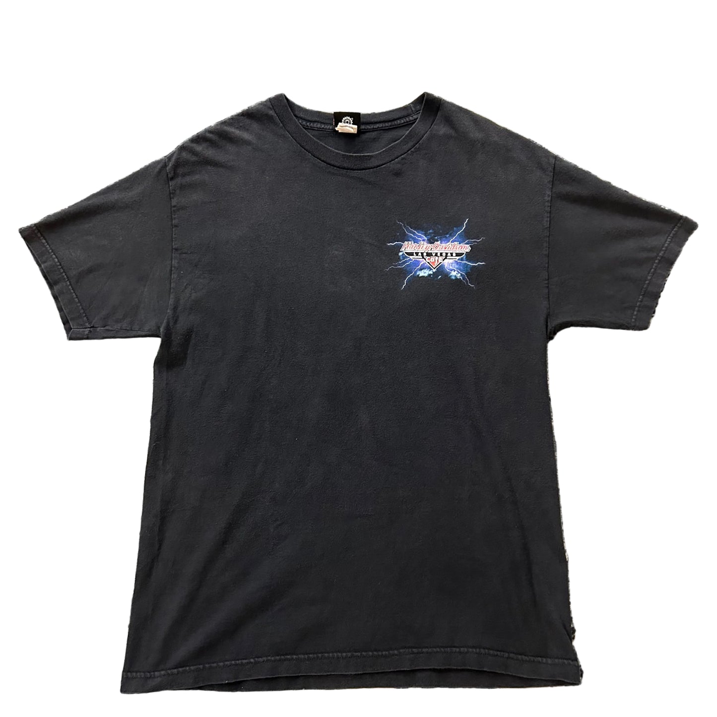 USED Harley Las Vegas Cafe Tee Black