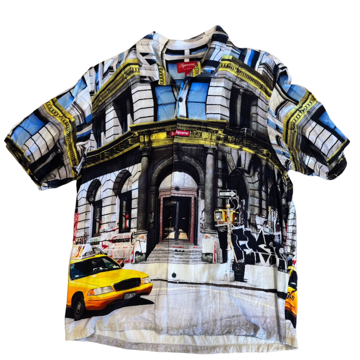 USED Supreme 190 Bowery Rayon S/S