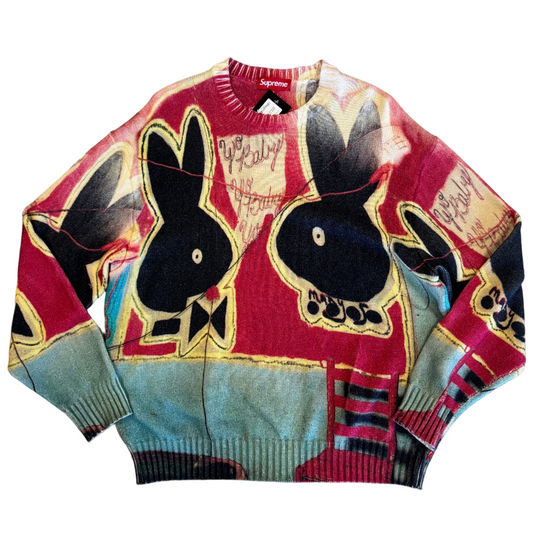 USED Supreme Yo Baby Sweater