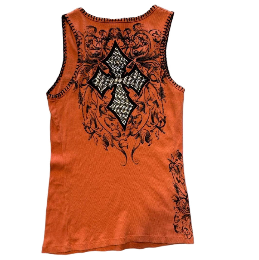 Vintage How Cute Cross Tank