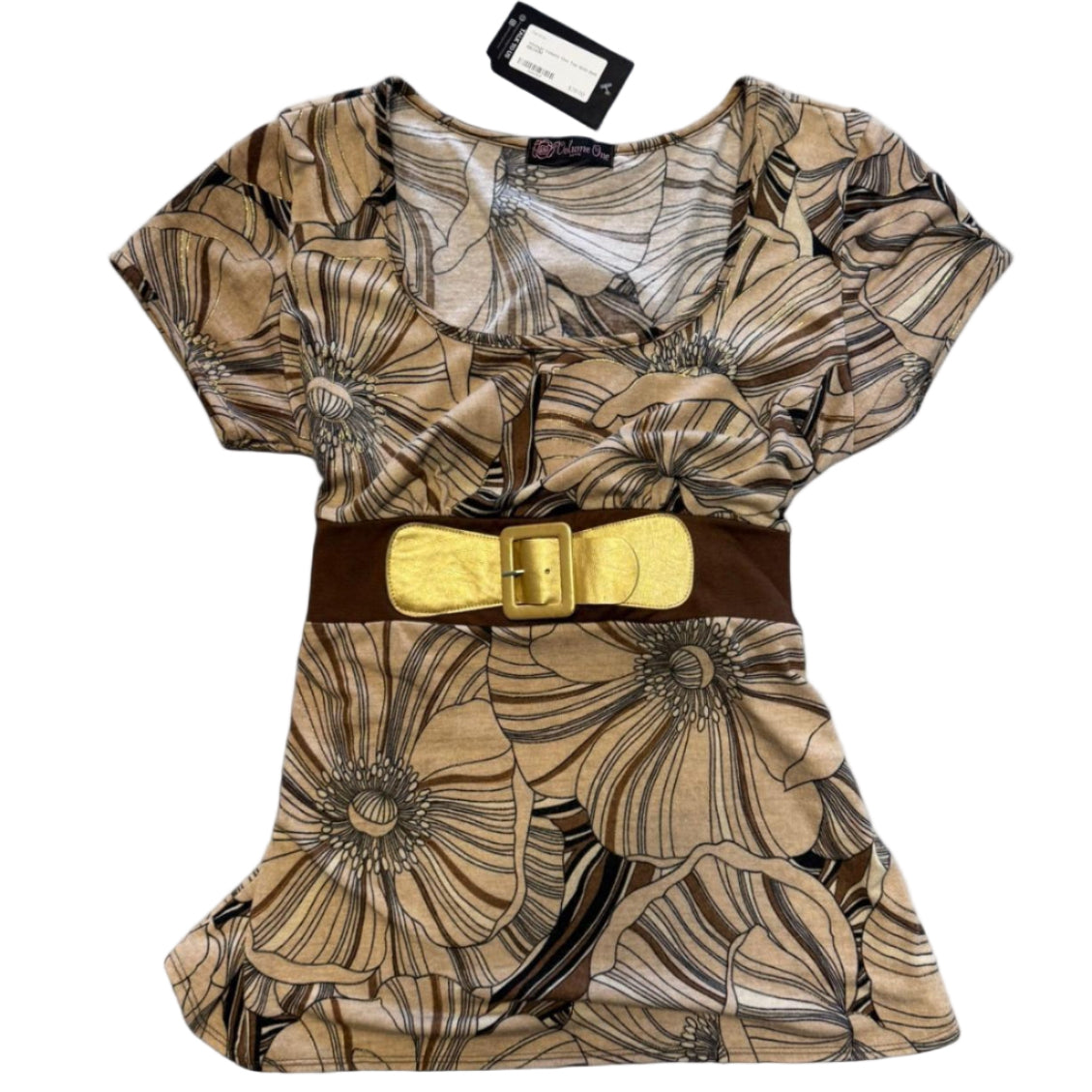 Vintage Volume One Tee With Belt