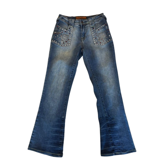 Vintage Vanilla Star Jeans