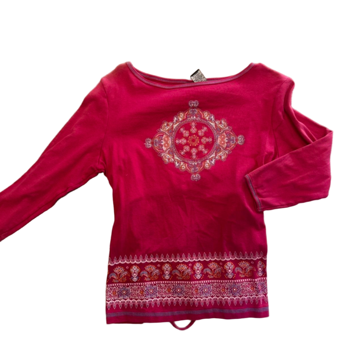 Vintage Y2k Xhilaration Long Sleeve Tie Back