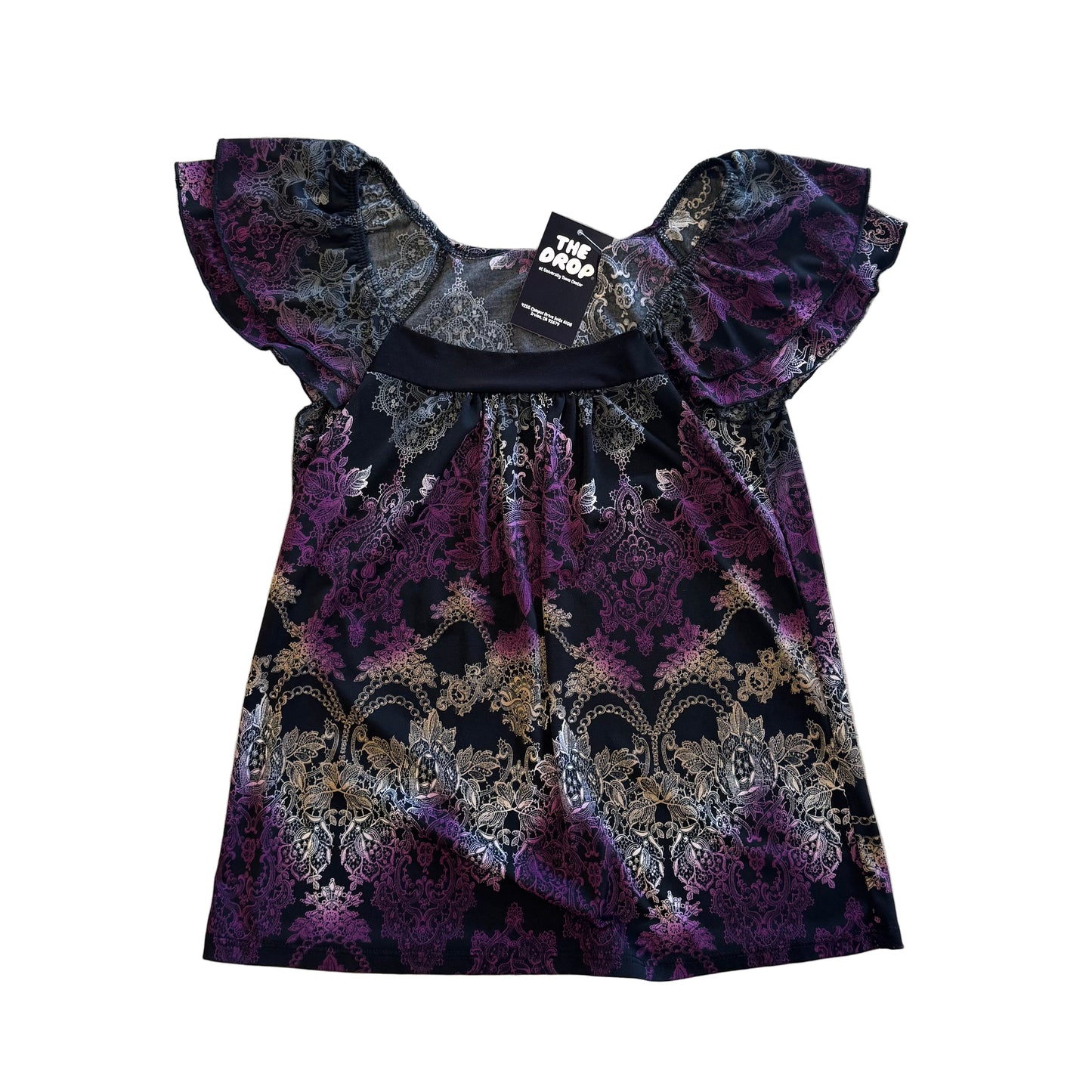 Vintage Claudia Richard Babydoll Top