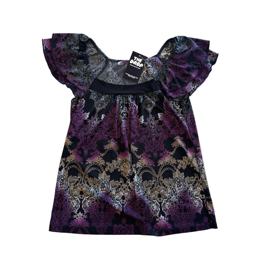 Vintage Claudia Richard Babydoll Top