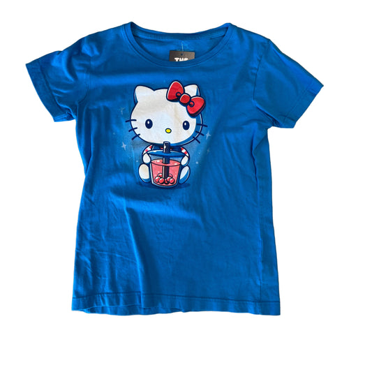 USED Hello Kitty Boba Tee