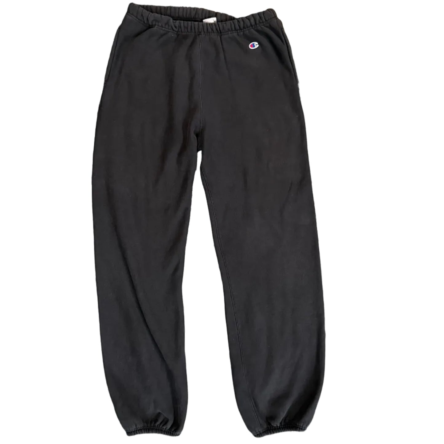 USED Bape A Bathing Ape Champion Sweatpants Black