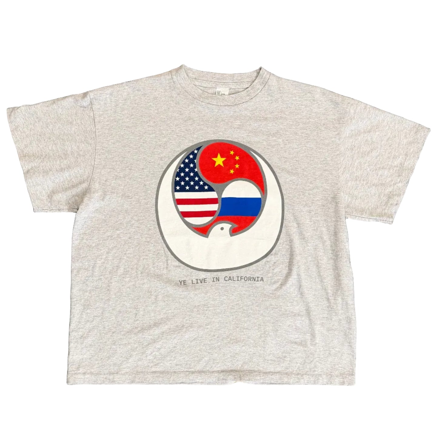 Kanye West Bully Sofi Stadium Tee Grey