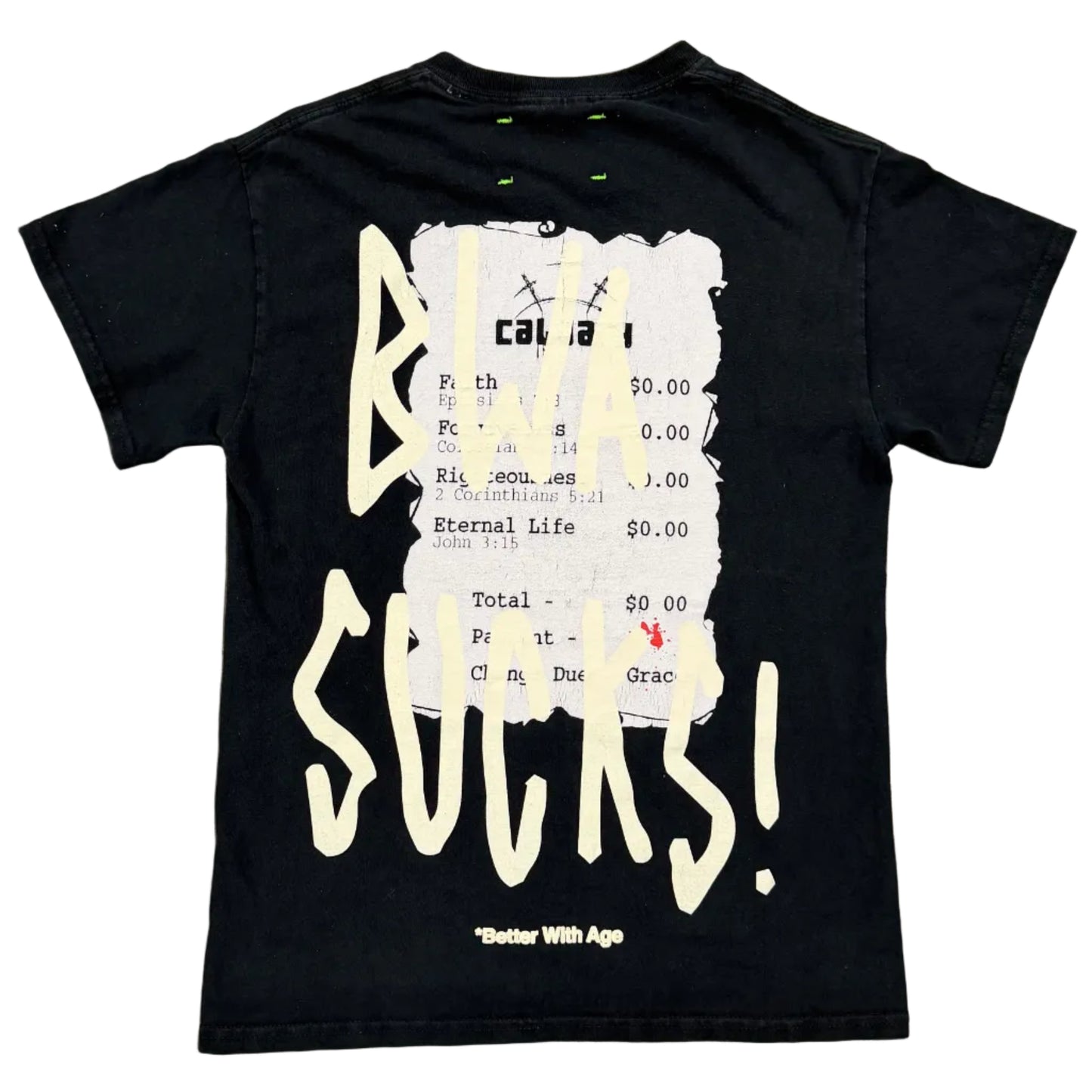 Better With Age Dumb Tee Black