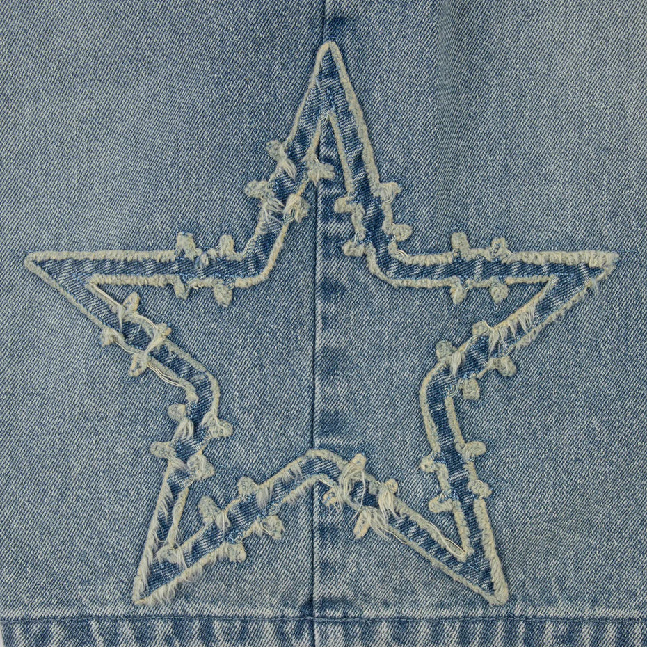 Pythia Frayed Barbwire Star Jorts