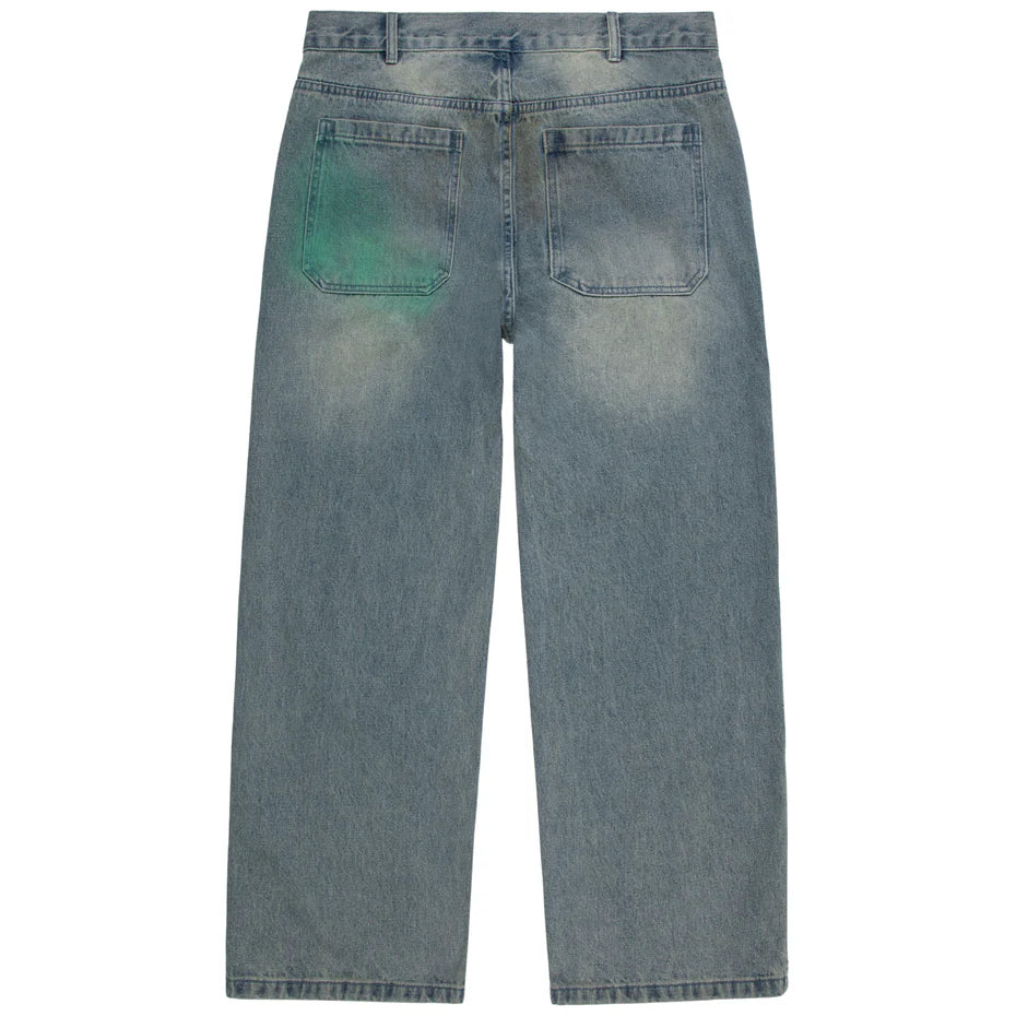 Pythia Pastel Baggy Denim Jeans