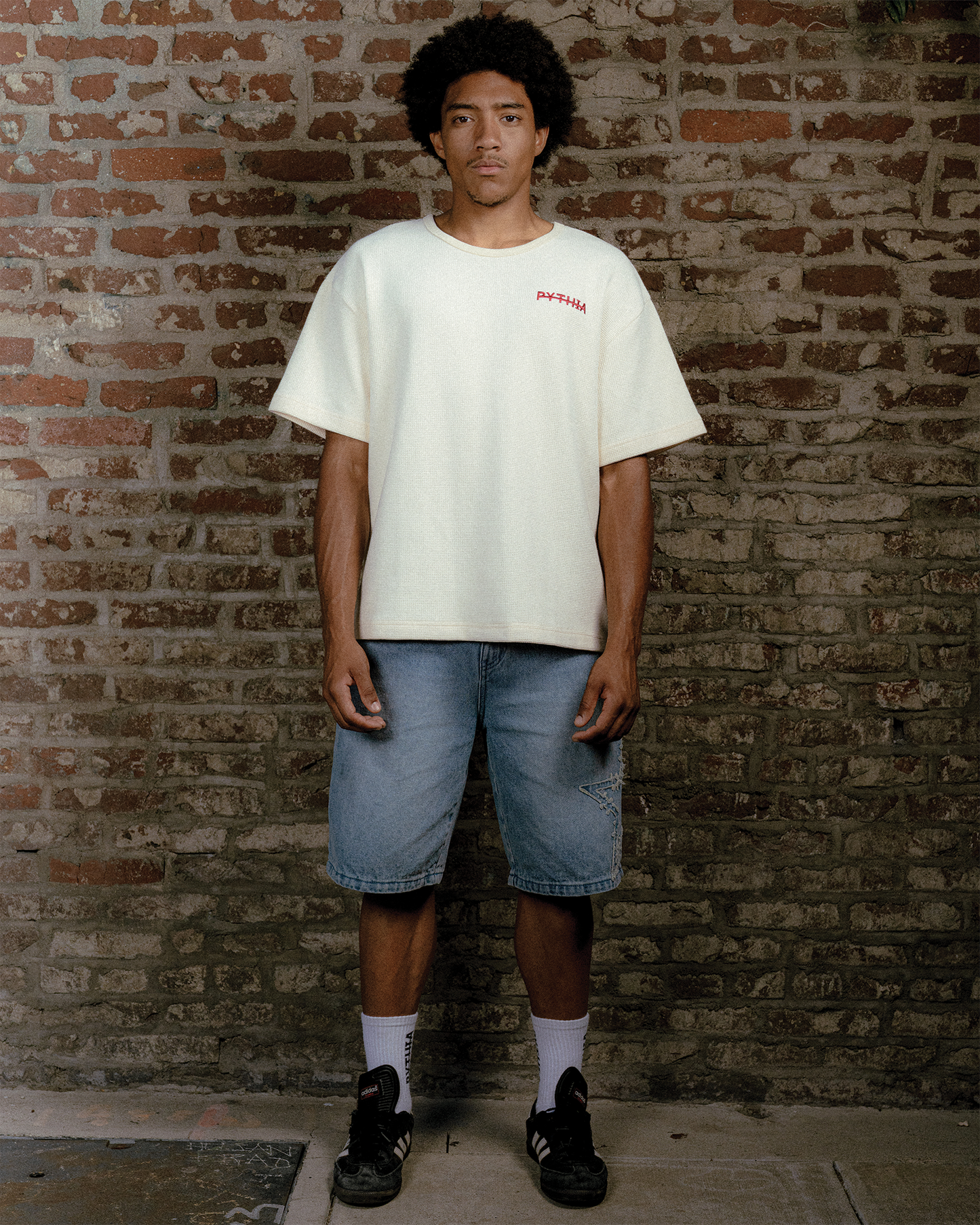 FRAME WAFFLE TEE - 3 PACK