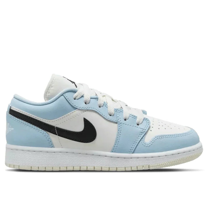 Jordan 1 Low Ice Blue Black