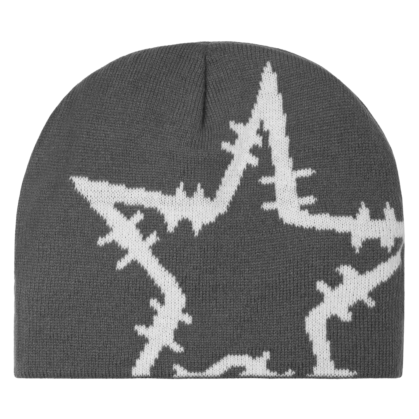 REVERSIBLE BEANIE - GREY/BLACK