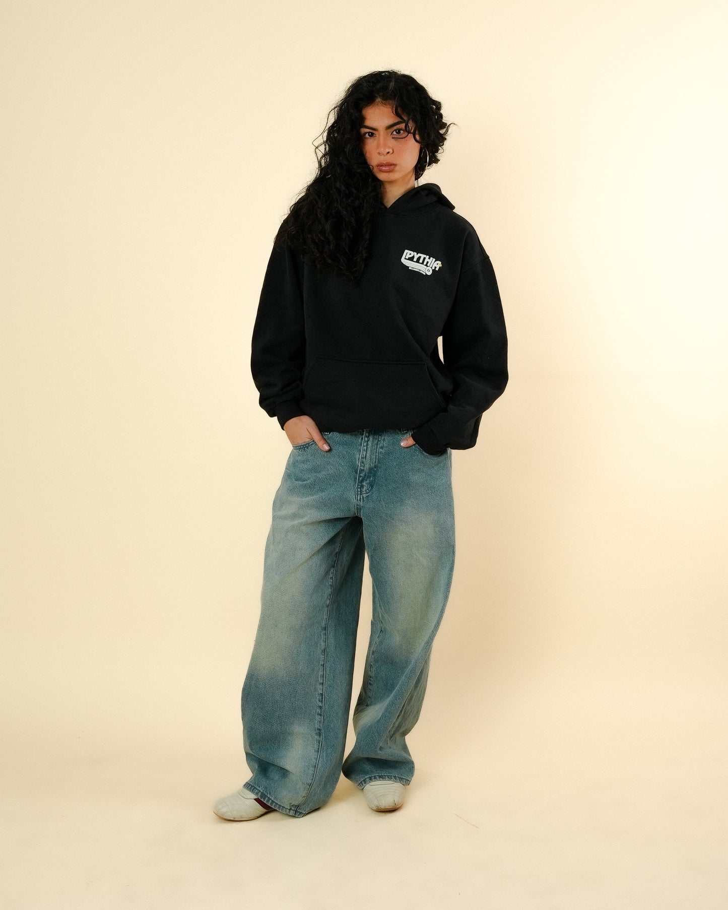 BAGGY TINTED DENIM - LIGHT WASH