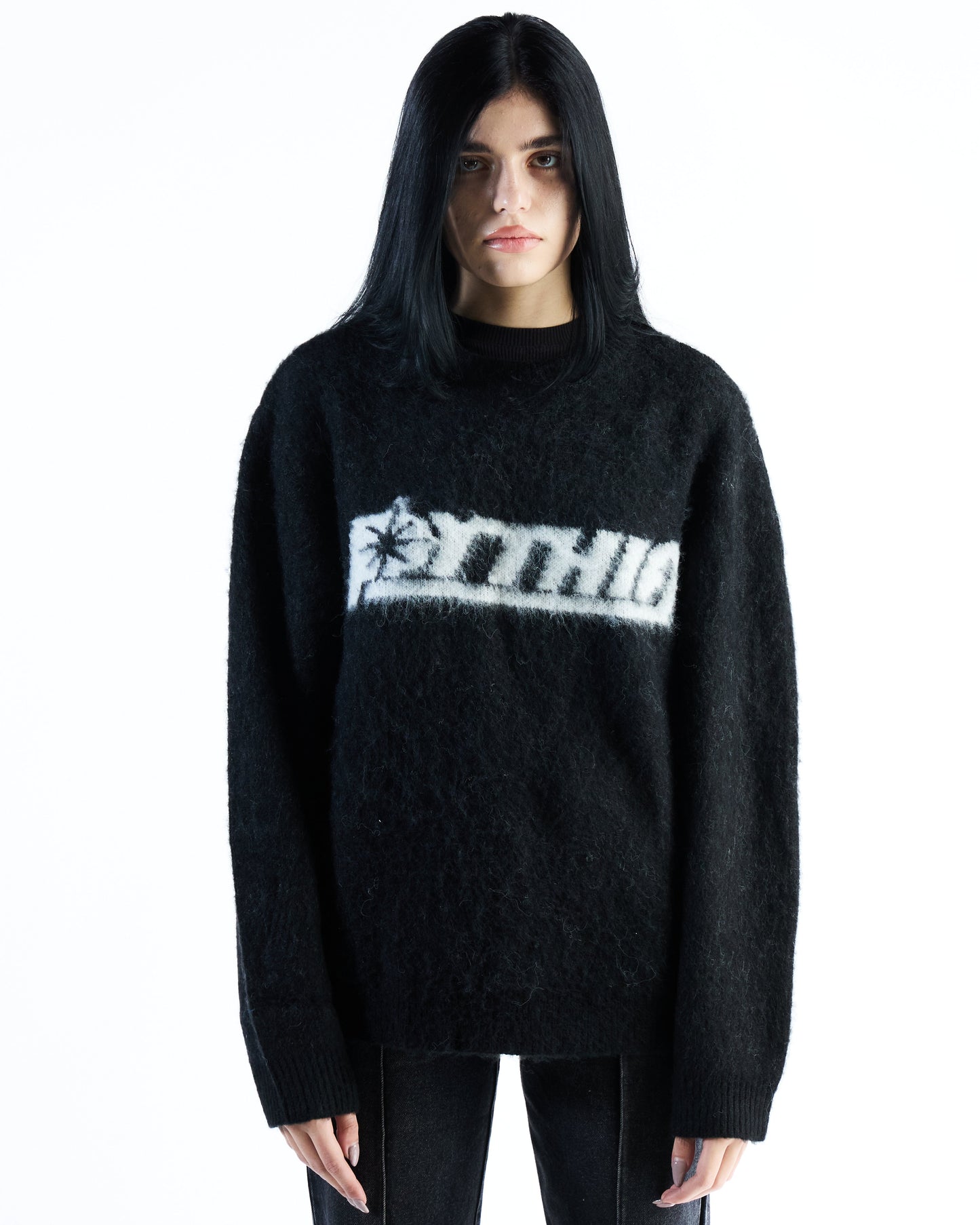 MOHAIR KNIT SWEATER