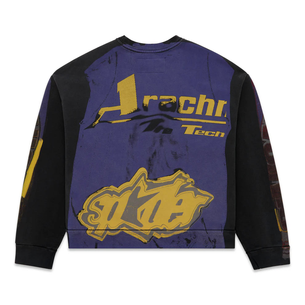 Sp5der TROMPE-L’ŒIL CREWNECK