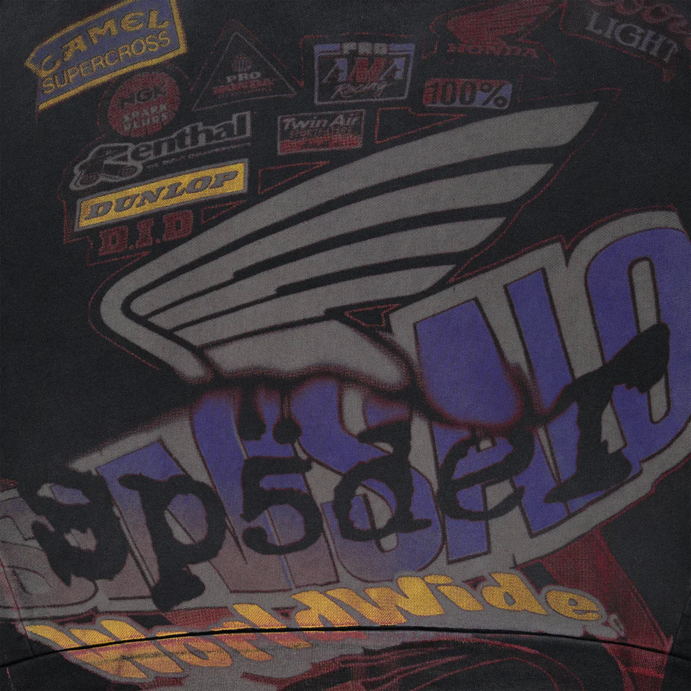 Sp5der TROMPE-L’ŒIL CREWNECK