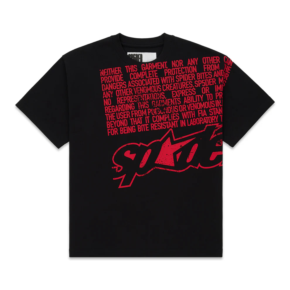 Sp5der DISCLAIMER TEE