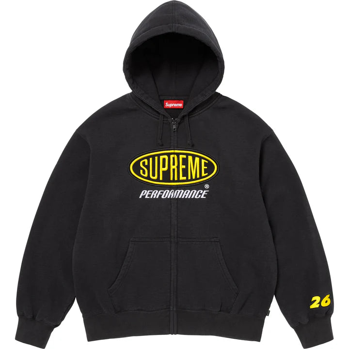 Supreme Performance Zip Up Black