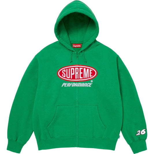Supreme Performance Zip Up Green