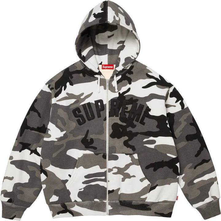 Supreme Arc Thermal Lined Zip Up Hoodie