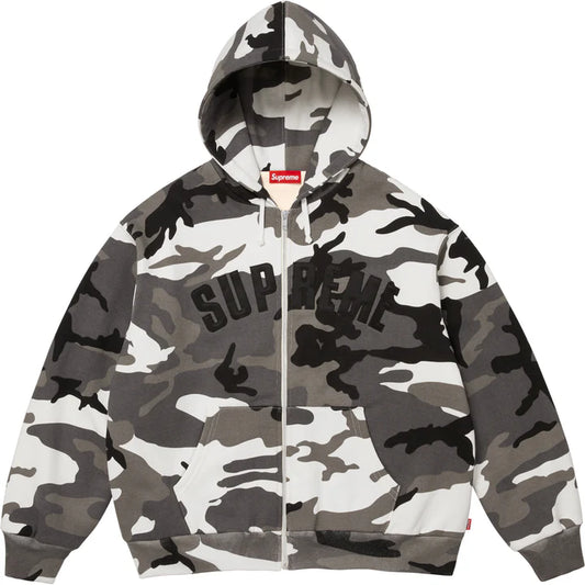 Supreme Arc Thermal Lined Zip Up Hoodie