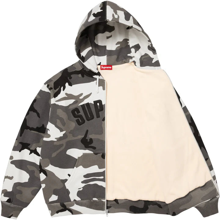 Supreme Arc Thermal Lined Zip Up Hoodie