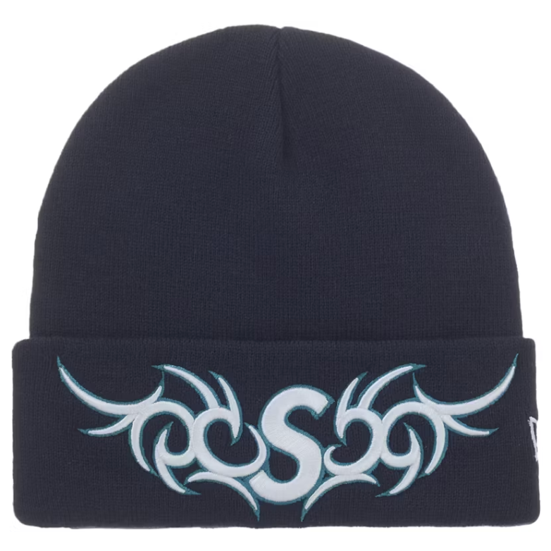 Supreme New Era Tribal S Logo Beanie